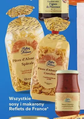 Makaron jajeczny Corolles Pâtes d'Alsace Reflets de France promocja w Carrefour
