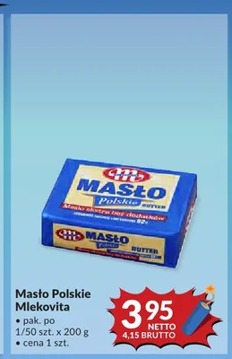 Masło ekstra Polskie Mlekovita promocja w Makro