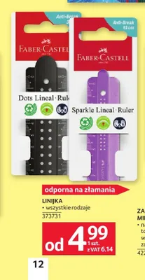 Linijka Faber-Castell Sparkle promocja w Selgros