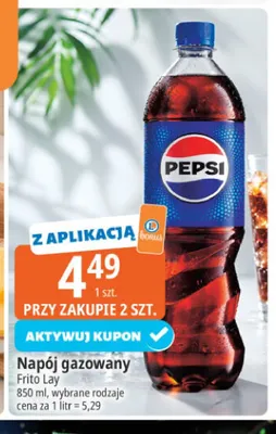 Napój gazowany Pepsi promocja w Leclerc
