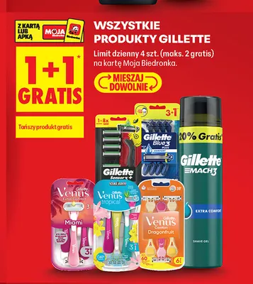 Maszynka do golenia Venus Extra Comfort Miami Gillette promocja w Biedronka