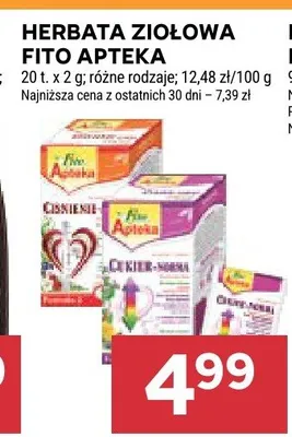 Herbata ziołowa FITO APTEKA Ciśnienie promocja w Stokrotka