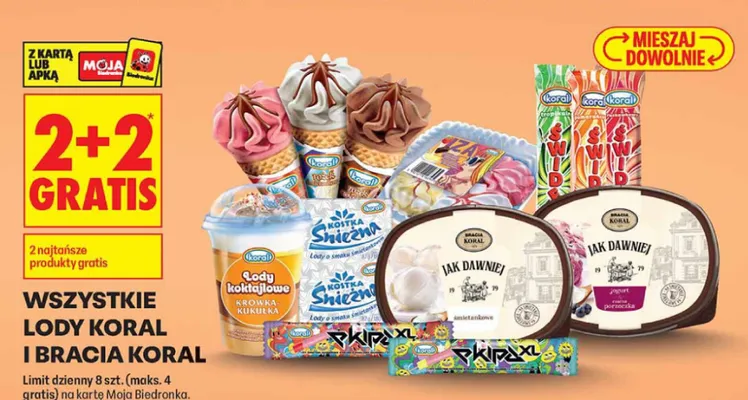 Lody wodne Ekipa XL promocja w Biedronka