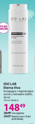 Serum korygujące i regenerujące z retinalem 0,06% Ido Lab Eterna Viva promocja w Hebe