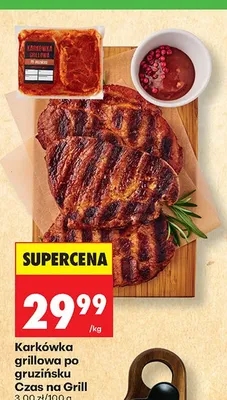 Karkówka grillowa po gruzińsku Czas na Grill promocja w Biedronka