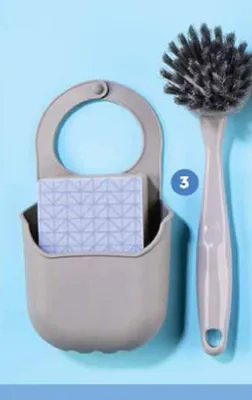 Akcesoria do sprzątania - zestaw do mycia naczyń promocja w Biedronka