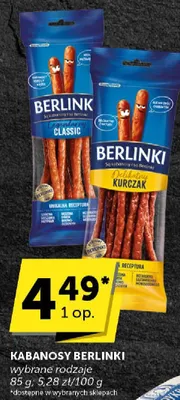 Kabanosy Berlinki promocja w ABC