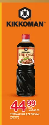 Sos Teriyaki Glaze Kikkoman promocja w Selgros