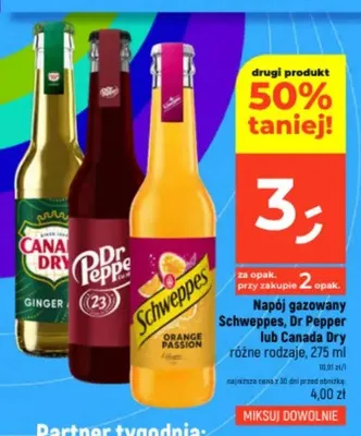 Napój gazowany Dr Pepper promocja w Dealz