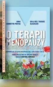 Książka O terapii menopauzy Anna Augustyn-Protas dr n. med. Tadeusz Oleszczuk promocja w Biedronka