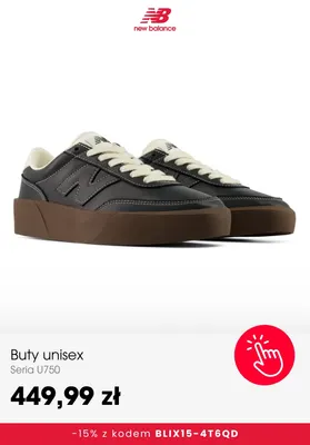 Buty unisex Seria U750 New Balance promocja w New Balance