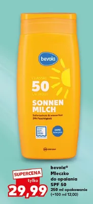 Mleczko do opalania SPF 50 promocja w Kaufland