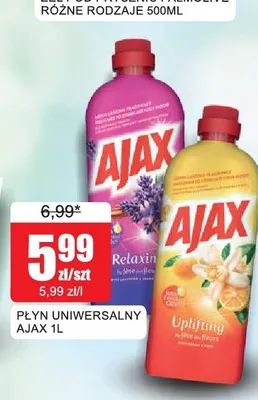 Płyn uniwersalny Ajax promocja w Bingo