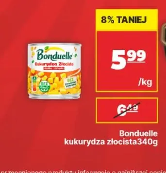 Kukurydza złocista Bonduelle promocja w API Market