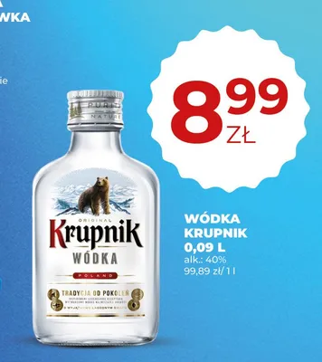 Wódka Krupnik promocja w Duży Ben