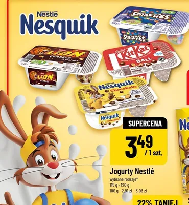 Jogurty Nestlé promocja w POLOmarket