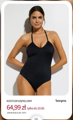 Kostium kąpielowy bonprix promocja w bonprix