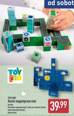 Klocki magnetyczne mini promocja w Aldi