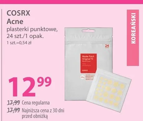 Plasterki punktowe, 24 szt./1 opak. Acne promocja w Hebe