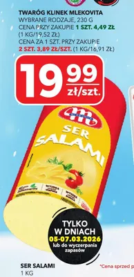 Ser salami promocja w Top Market