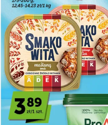 Margaryna Smakowita o smaku maślanym promocja w Groszek