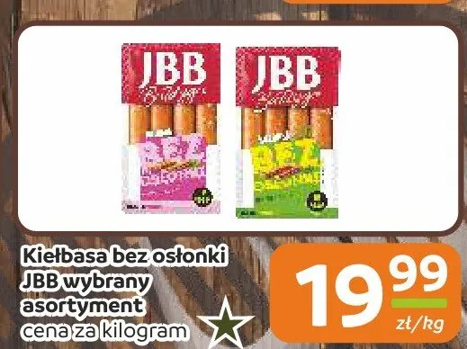 Kiełbasa bez osłonki JBB promocja w Społem Częstochowa