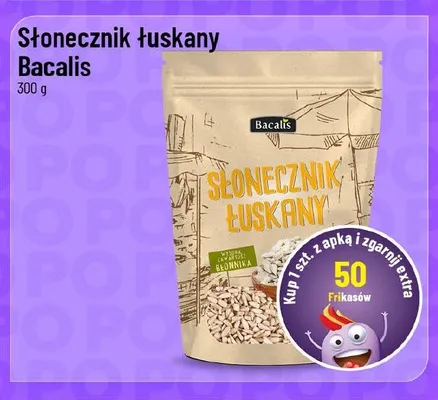 Słonecznik łuskany Bacalis promocja w POLOmarket