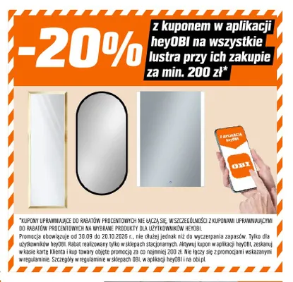 Lustra promocja w OBI