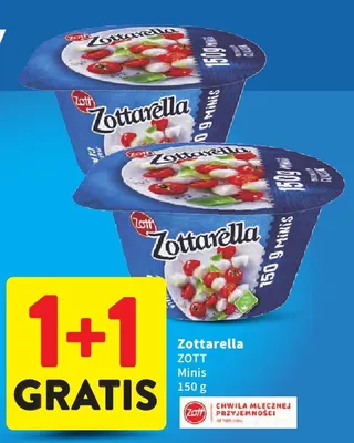 Zottarella Minis promocja w Intermarche