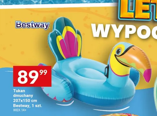 Tukan dmuchany Bestway promocja w Twój Market