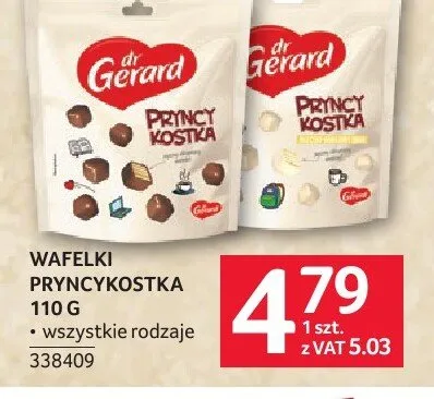 Wafelki Pryncypałki Dr Gerard promocja w Selgros