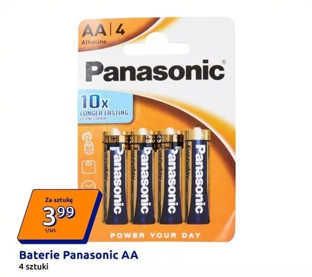 Baterie AA 4 sztuki promocja w Action