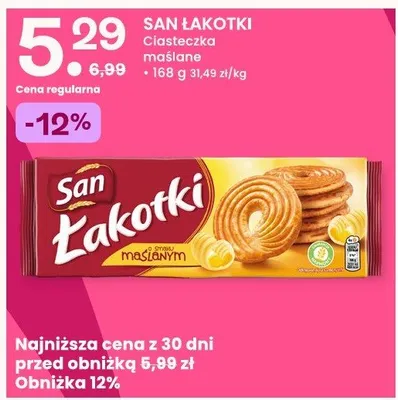 Ciasteczka maślane Łakotki promocja w Frisco