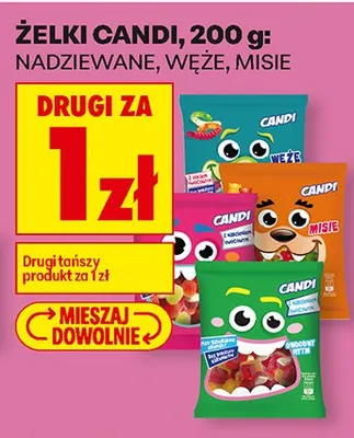 Żelki nadziewane promocja w Biedronka