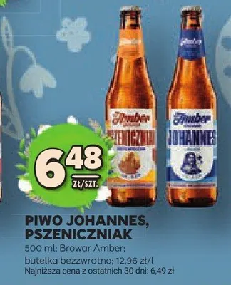 Piwo johannes, pszenicniak promocja w Stokrotka