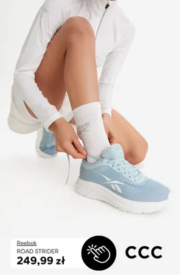 Buty sportowe Reebok Road Strider promocja w CCC