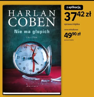 Książka Harlan Coben Nie ma głupich oprawa miękka promocja w Empik