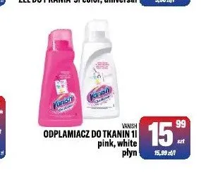 Odplamiacz do tkanin Vanish promocja w Tomi Markt