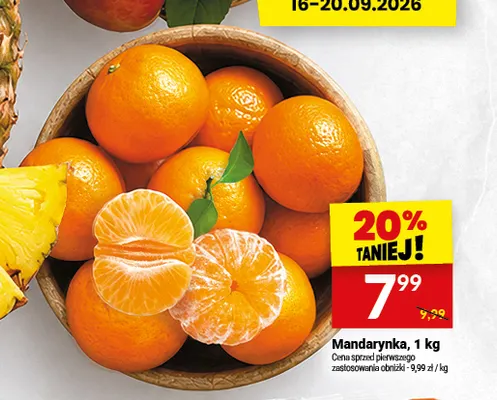 Mandarynki promocja w Twój Market