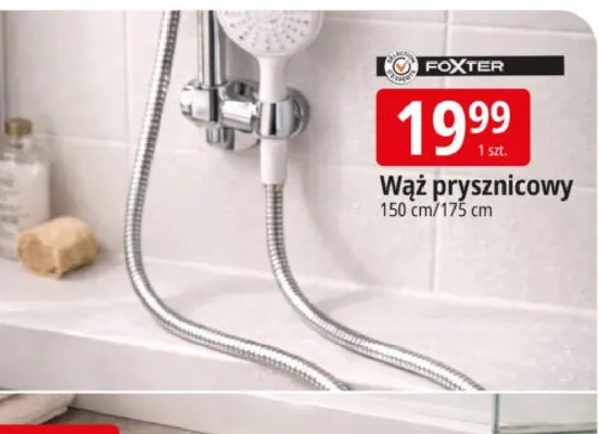 Wąż prysznicowy promocja w Leclerc
