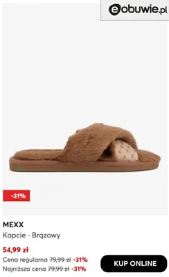 Kapcie Mexx promocja w eobuwie.pl