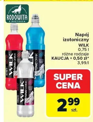 Napój izotoniczny promocja w Carrefour