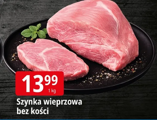 Szynka wieprzowa bez kości promocja w Leclerc