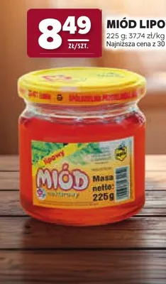 Miód lipowy Apis promocja w Stokrotka