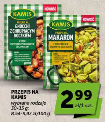 Mieszanka przypraw Przepis na Kamis gnocchi z chrupiącym boczkiem promocja w Groszek