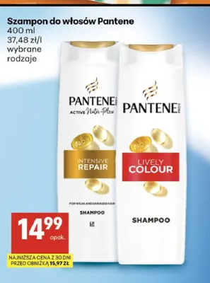 Szampon do włosów Pantene promocja w Delikatesy Centrum