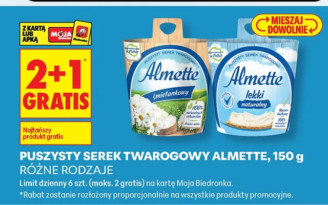 Ser promocja w Biedronka