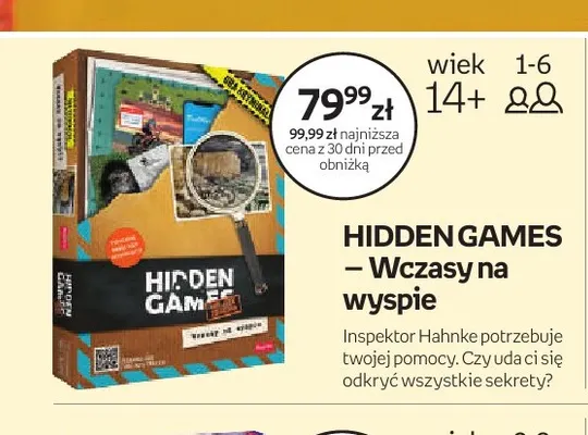 Gra Hidden Games Wczasy na wyspie promocja w Empik