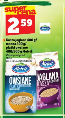 Kasza jaglana Melvit promocja w TOPAZ