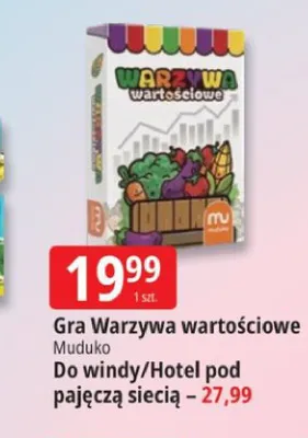 Gra Warzywa wartościowe Muduko promocja w Leclerc